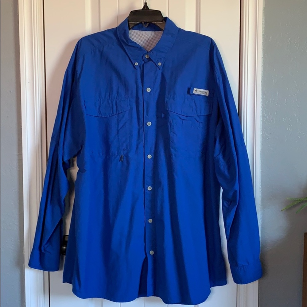Columbia PFG fishing shirt